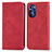 Funda de Cuero Cartera con Soporte Carcasa S04D para Motorola Moto G Stylus (2022) 4G Rojo