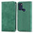 Funda de Cuero Cartera con Soporte Carcasa S04D para Motorola Moto G60s Verde