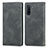 Funda de Cuero Cartera con Soporte Carcasa S04D para Samsung Galaxy Note 10 5G Gris