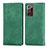 Funda de Cuero Cartera con Soporte Carcasa S04D para Samsung Galaxy Note 20 Ultra 5G Verde