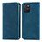 Funda de Cuero Cartera con Soporte Carcasa S04D para Samsung Galaxy S10 Lite Azul