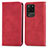 Funda de Cuero Cartera con Soporte Carcasa S04D para Samsung Galaxy S20 Ultra Rojo