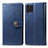 Funda de Cuero Cartera con Soporte Carcasa S05D para Samsung Galaxy M62 4G Azul