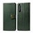 Funda de Cuero Cartera con Soporte Carcasa S05D para Sony Xperia 1 II Verde