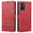 Funda de Cuero Cartera con Soporte Carcasa SY1 para OnePlus Nord N20 5G Rojo