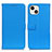 Funda de Cuero Cartera con Soporte Carcasa T01 para Apple iPhone 13 Azul