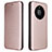 Funda de Cuero Cartera con Soporte Carcasa T01 para Huawei Mate 40 Oro Rosa