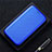 Funda de Cuero Cartera con Soporte Carcasa T01 para Huawei Mate 40 Pro+ Plus Azul