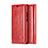 Funda de Cuero Cartera con Soporte Carcasa T01 para Huawei P20 Lite Rojo