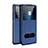 Funda de Cuero Cartera con Soporte Carcasa T01 para Huawei P40 Lite 5G Azul