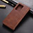 Funda de Cuero Cartera con Soporte Carcasa T01 para Samsung Galaxy S20 Ultra Marron