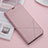 Funda de Cuero Cartera con Soporte Carcasa T02 para Apple iPhone 11 Pro Oro Rosa