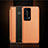 Funda de Cuero Cartera con Soporte Carcasa T02 para Huawei P40 Pro+ Plus Naranja