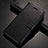 Funda de Cuero Cartera con Soporte Carcasa T02 para Xiaomi Redmi Note 8T Negro