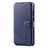 Funda de Cuero Cartera con Soporte Carcasa T03 para Huawei P30 Lite New Edition Azul