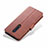 Funda de Cuero Cartera con Soporte Carcasa T03 para Xiaomi Redmi K20 Pro Marron