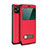 Funda de Cuero Cartera con Soporte Carcasa T05 para Apple iPhone 12 Mini Rojo