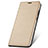 Funda de Cuero Cartera con Soporte Carcasa T05 para Huawei P30 Lite New Edition Oro