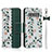 Funda de Cuero Cartera con Soporte Carcasa T06 para Samsung Galaxy S10 5G Verde