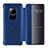 Funda de Cuero Cartera con Soporte Carcasa T07 para Huawei Mate 20 Azul