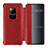 Funda de Cuero Cartera con Soporte Carcasa T07 para Huawei Mate 20 Rojo