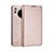 Funda de Cuero Cartera con Soporte Carcasa T07 para Huawei Mate 30 5G Oro Rosa