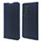 Funda de Cuero Cartera con Soporte Carcasa T07 para Huawei P40 Pro Azul