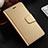 Funda de Cuero Cartera con Soporte Carcasa T07 para Oppo R15X Oro