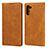 Funda de Cuero Cartera con Soporte Carcasa T07 para Samsung Galaxy Note 10 5G Naranja