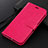 Funda de Cuero Cartera con Soporte Carcasa T07 para Xiaomi Mi 10 Rosa Roja