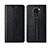Funda de Cuero Cartera con Soporte Carcasa T07 para Xiaomi Redmi 10X 4G Negro
