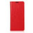 Funda de Cuero Cartera con Soporte Carcasa T08 para OnePlus 8 Pro Rojo