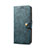 Funda de Cuero Cartera con Soporte Carcasa T08 para Samsung Galaxy S10e Azul