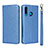 Funda de Cuero Cartera con Soporte Carcasa T09 para Huawei P30 Lite New Edition Azul