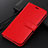 Funda de Cuero Cartera con Soporte Carcasa T09 para Oppo Find X2 Pro Rojo