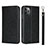 Funda de Cuero Cartera con Soporte Carcasa T10 para Apple iPhone 11 Pro Negro