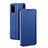 Funda de Cuero Cartera con Soporte Carcasa T10 para Huawei Honor View 30 Pro 5G Azul