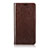 Funda de Cuero Cartera con Soporte Carcasa T10 para Huawei P40 Marron