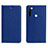 Funda de Cuero Cartera con Soporte Carcasa T10 para Xiaomi Redmi Note 8 Azul