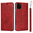 Funda de Cuero Cartera con Soporte Carcasa T12 para Apple iPhone 11 Pro Rojo