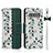 Funda de Cuero Cartera con Soporte Carcasa T12 para Samsung Galaxy S10 Plus Verde