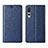 Funda de Cuero Cartera con Soporte Carcasa T14 para Huawei P20 Pro Azul