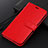 Funda de Cuero Cartera con Soporte Carcasa T14 para Xiaomi Mi Note 10 Pro Rojo