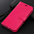 Funda de Cuero Cartera con Soporte Carcasa T14 para Xiaomi Mi Note 10 Pro Rosa Roja