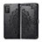 Funda de Cuero Cartera con Soporte Carcasa T14 para Xiaomi Poco M3 Negro