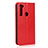Funda de Cuero Cartera con Soporte Carcasa T15 para Xiaomi Redmi Note 8T Rojo