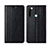 Funda de Cuero Cartera con Soporte Carcasa T16 para Xiaomi Redmi Note 8 (2021) Negro