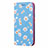 Funda de Cuero Cartera con Soporte Carcasa T17 para Huawei P Smart (2020) Azul Cielo