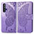 Funda de Cuero Cartera con Soporte Carcasa T19 para Huawei Honor 20S Morado