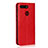 Funda de Cuero Cartera con Soporte Carcasa T19 para Huawei Honor View 20 Rojo